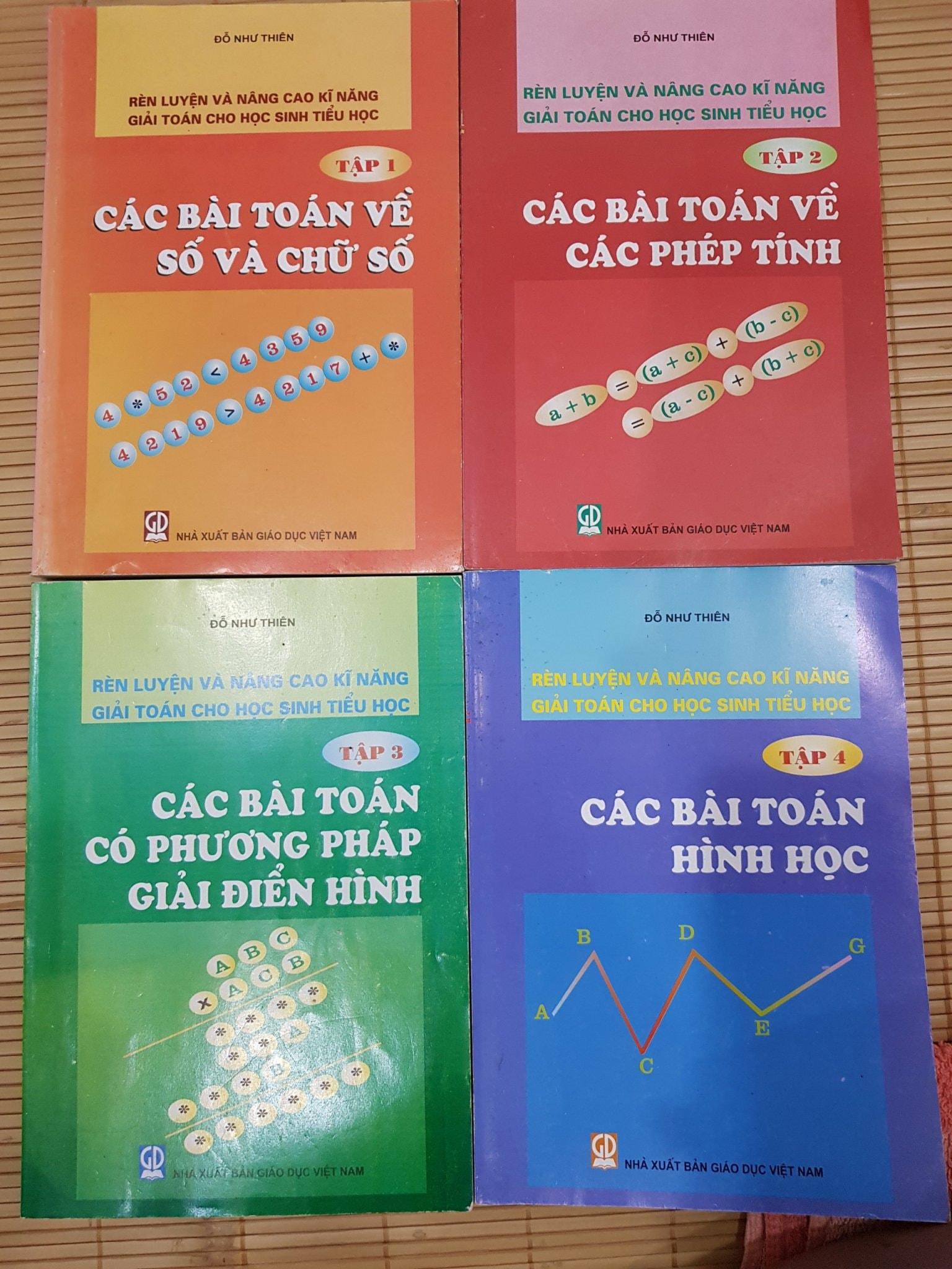 Tổng hợp các sách tốt để ôn luyện nâng cao môn Toán lớp 4-5